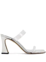 Giuseppe Zanotti Flaminia Plexi Clear-strap Sandals In Beige