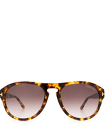 Tom Ford Ft0677 Light Havana Unisex Sunglasses