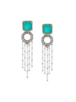 Konstantino Naiads Two-tone Chalcedony Doublet Waterfall Earrings