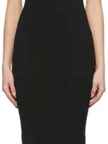 Totême Seamless Rib Tank Sweater Dress In Black