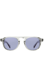 Garrett Leight Harding X Sun Llg Male Sunglasses In Grau