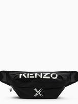 Kenzo Logo-print Bumbag In Black