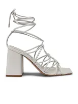 Gianvito Rossi Minas Strappy Sandals In White