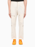 Jil Sander Light Beige Trousers With Zip Pockets