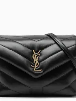 Saint Laurent Black Loulou Toy Bag