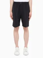 Pt Torino Navy Blue Bermuda Shorts