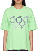 Erl Green Olympics Sex T-shirt In 2 Lime