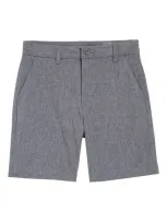 Vineyard Vines Kids' New Performance Breaker Shorts In Gray Harbor