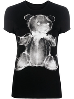 Philipp Plein Graphic-print Short-sleeve T-shirt In Schwarz