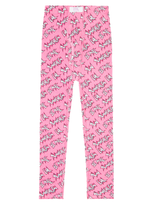 Erl Kids' Cotton Jersey Sweatpants In Pink Sunscreen