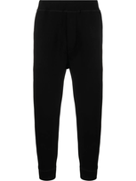 Dsquared2 Tapered-leg Track Pants In Black