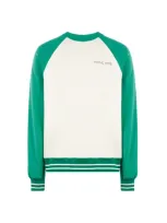 Maison Labiche Sweatshirt Dolent Phone Home En Coton Organique