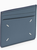 Maison Margiela Blue Leather Card Holder