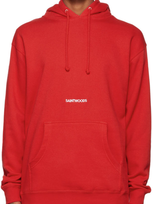 Saintwoods Red Embroidered Hoodie