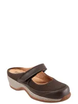 Softwalk Arcadia Mary Jane Flat In Brown