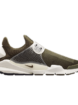 Nike X Fragment Sock Dart Sp "dark Loden" Sneakers In Green