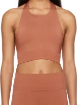 Prism Orange Revitalised Sport Top In Rusty Pink