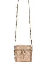 Saint Laurent Le 82 Vanity Bag In Dark Beige