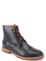 Warfield & Grand Woodlands Brogue Boot In Black