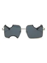 Off-white Salvador Tinted Sunglasses In Grey