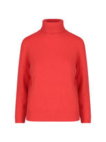 Gucci High Collar Sweater In Rosso