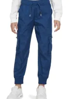 Nike Sportswear Big Kids' (girls') Woven Cargo Pants In Blue