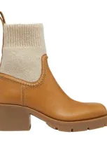 Chloé Neva Ankle Boots In Quiet Brown