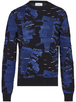 Ferragamo Blue Cotton Sweater In Blau