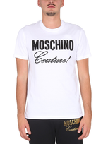 Moschino Crewneck T-shirt In White