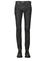 Versace Slim Fit Jeans In Black