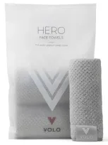 Volo 3-pack Hero Face Towels In Luna Gray