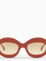 Marni Ik Kil Cenote Orange Sunglasses