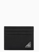 Prada Black Degrade Effect Credit Card Holder