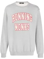 Undercover Running Monks Sweatshirt In Grey