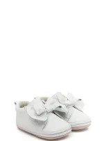 Robeez Kids' Aria Leather Bootie In White