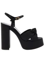 Saint Laurent Bianca 85 Sandal In Black