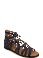 Gentle Souls By Kenneth Cole Gentle Souls Break My Heart Lace Up Sandals In Black