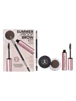 Anastasia Beverly Hills Summer-proof Brow Kit $48 Value In Dark Brown