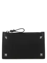 Valentino Garavani Wallets In Black