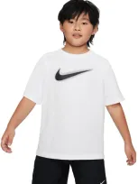 Nike Multi Big Kids' (boys') Dri-fit Graphic Training Top In White