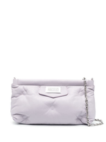 Maison Margiela Glam Slam Padded Messenger Bag In Purple