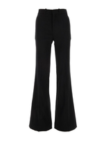 Chloé Tailored Flared Trousers In Black