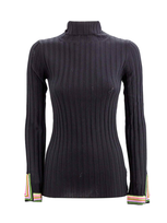 Etro Turtleneck Sweater In Black