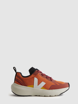 Reiss Veja Mesh Trainers In Pumpkin White