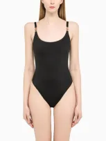 Versace Medusa Biggie One-piece Swimming Costume Black