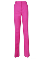 Valentino High-waist Tailored Trousers In Pink