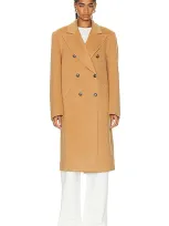 Grlfrnd The Big Winter Coat In Camel