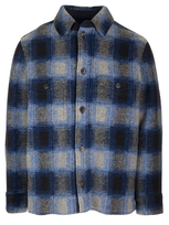 Isabel Marant Kervon Overshirt In Blue