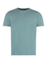 Piacenza Cashmere Cotton T-shirt In Panna