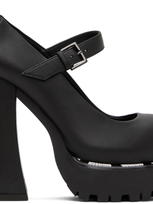 Moschino Black Label Heels In 000 Nero